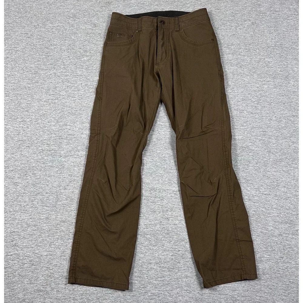 Kuhl Pants Mens 30x30 Brown Revolvr Vintage Patina Dye Outdoor Hiking Nature